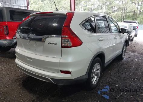 2015 Honda Cr-V Ex z USA, uszkodzony, nr VIN 5J6RM4H55FL124303